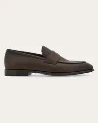 Ferragamo Uomo Mocassino Penny Marrone Marrone