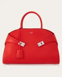 Ferragamo Donna Borsa a mano Hug (M) Rosso Rosso