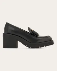 Ferragamo Donna Mocassino Vara Bow con tacco Nero Nero