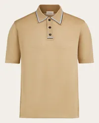 Ferragamo Uomo Polo manica corta Grigio Grigio