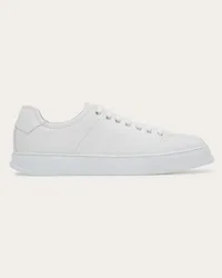 Ferragamo Uomo Sneaker bassa Bianco Bianco