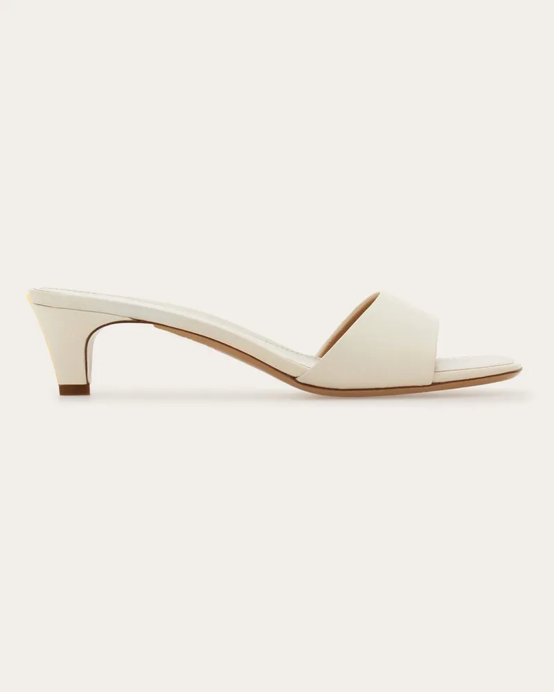 Ferragamo Donna Slide Bianco Bianco