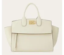 Donna Ferragamo Studio Soft bag (L) Bianco