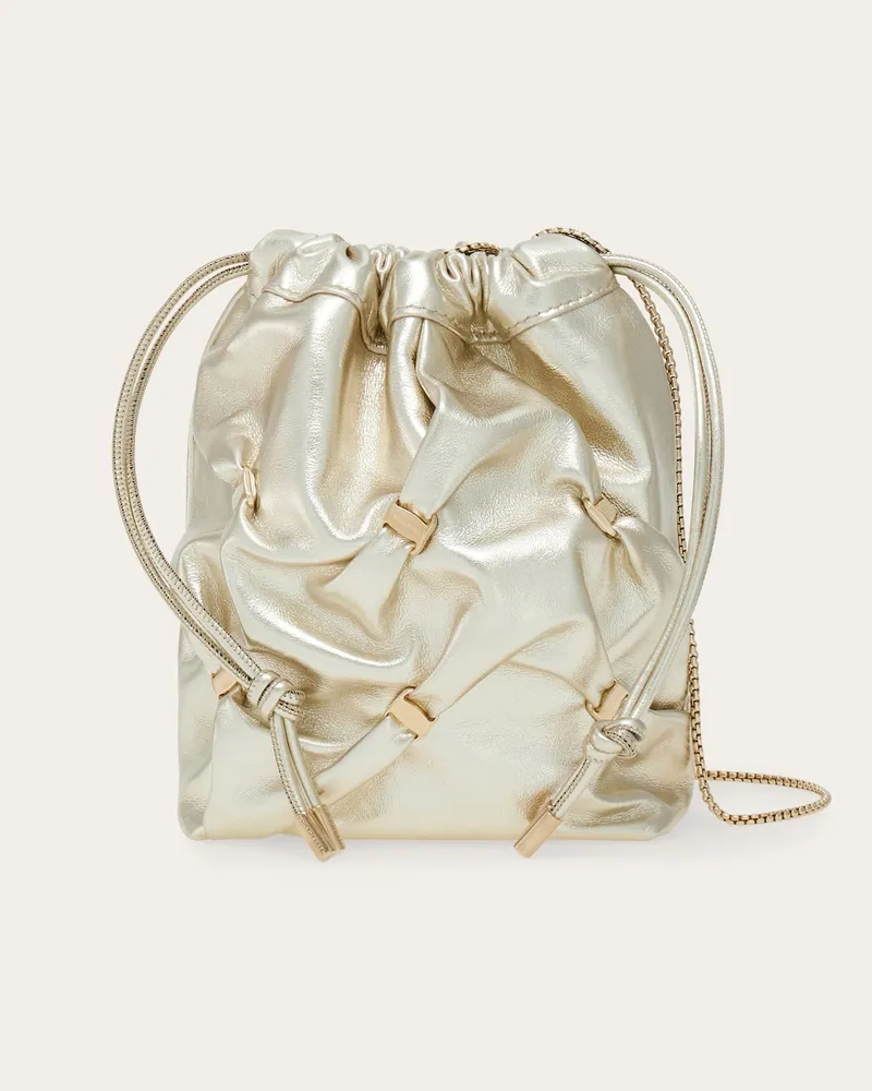 Ferragamo Donna Mini secchiello con mini Varini Oro Oro