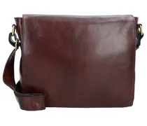 Cambridge Messenger Cartella pelle 32 cm scomparto Laptop marrone