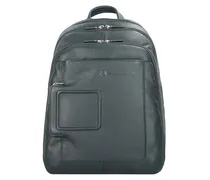 Vibe Zaino in pelle 43 cm Scomparto per computer portatile blu
