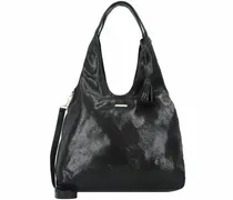 Kalahari Borsa a tracolla Pelle 38 cm nero