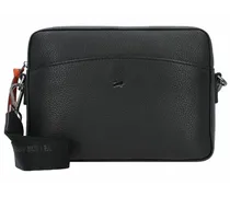 Novara Borsa a tracolla Pelle 26.5 cm nero