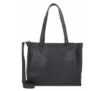 Bramhall Borsa shopper Pelle 36 cm nero