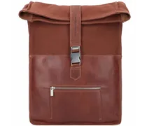 Tarlton Zaino Pelle 55 cm Scomparto per laptop marrone