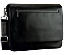 Montreal Messaggero Pelle 36 cm nero