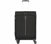 Popsoda Carrello a 4 ruote 66 cm nero
