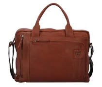 Upminster Cartella in pelle 39 cm Scomparto per laptop marrone