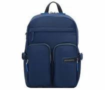 PQ-RY Zaino 42 cm Scomparto per laptop blu