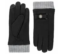 Guanti Dahlen Touch in pelle nero
