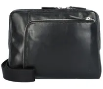Buddy bisaccia a tracolla pelle 28 cm nero