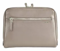Borsa per tablet Highline in pelle 28 cm beige