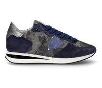 Sneaker basse Trpx donna - camouflage e blue