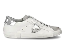 Sneaker bassa Prsx donna - bianco e argento