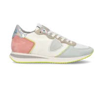 Sneaker running Trpx da donna - Bianco, rosa e giallo