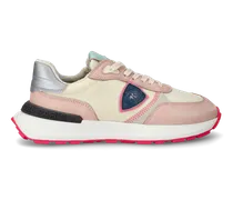 Sneaker running basse Antibes donna - rosa e burro