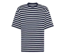 T-Shirt Maurice da Uomo Blu in Cotone