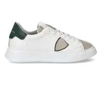 Sneaker basse Temple uomo - bianco e verde