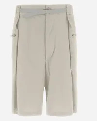 Herno Pantaloni Corti Globe In Eco Everyday Beige