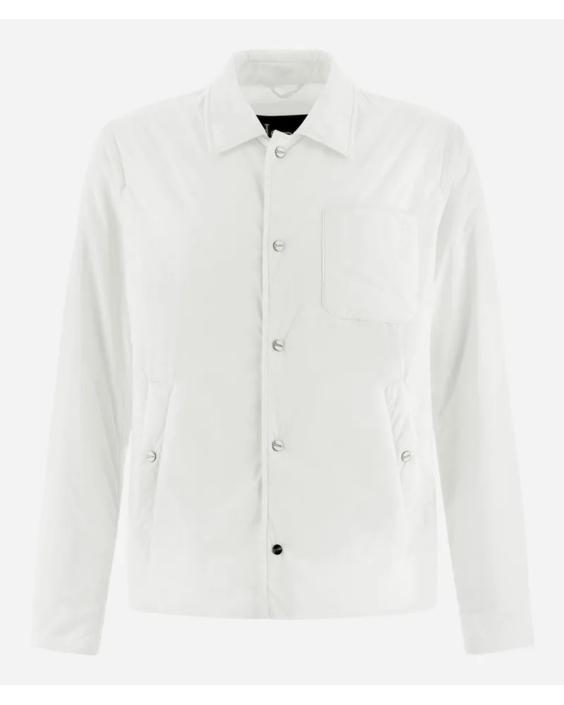 Herno Camicia In Ecoage Bianco