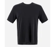 T-shirt In Jersey Knit Effect - Uomo T-shirt E Polo Grigio