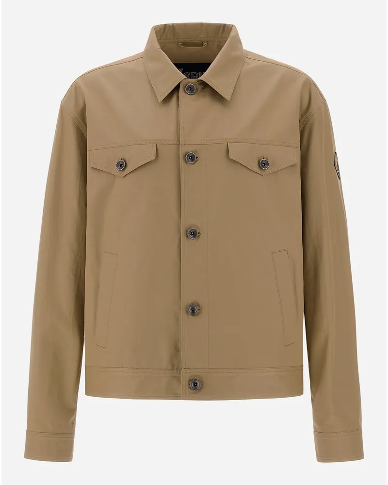 Herno Giacca In Tigri Camel