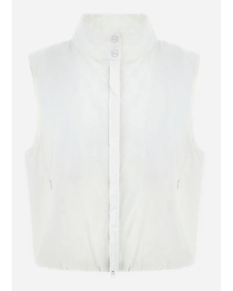 Herno Smanicato In Ecoage Bianco