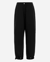 Herno Pantaloni In Viscose Effect Nero