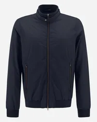 Herno Bomber Alla Coreana In Ecoage Blu