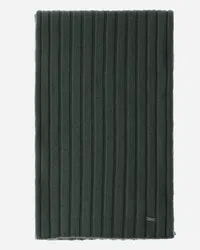 Herno Sciarpa Resort In Infinity Wool Rib Verde