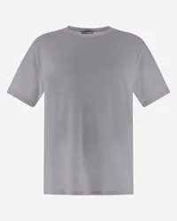 Herno T-shirt Resort In Basic Cotton Grigio