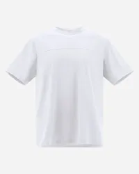 Herno T-shirt In Superfine Cotton Stretch Bianco