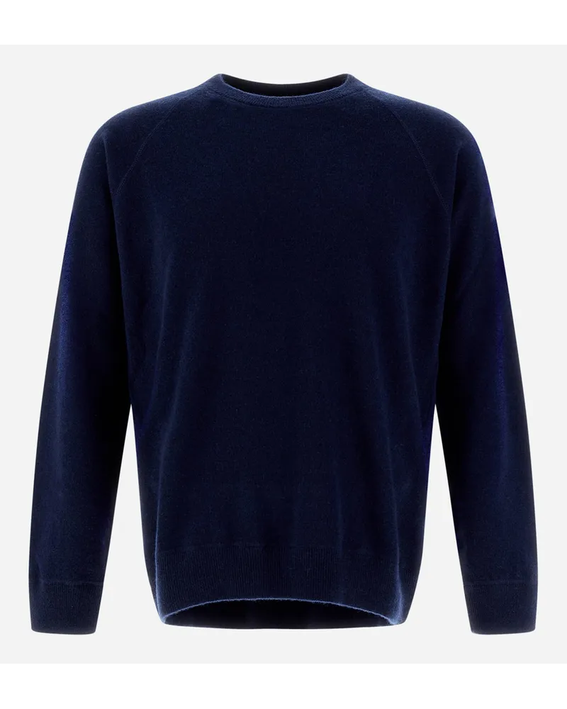Herno Maglia Resort In Plain Cashmere Blu