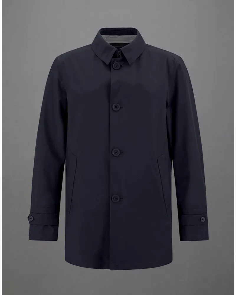 Herno Impermeabile Laminar In Gore-tex Paclite Blu