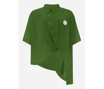 Camicia Globe In Eco Cotton Feel -  Camicie Verde