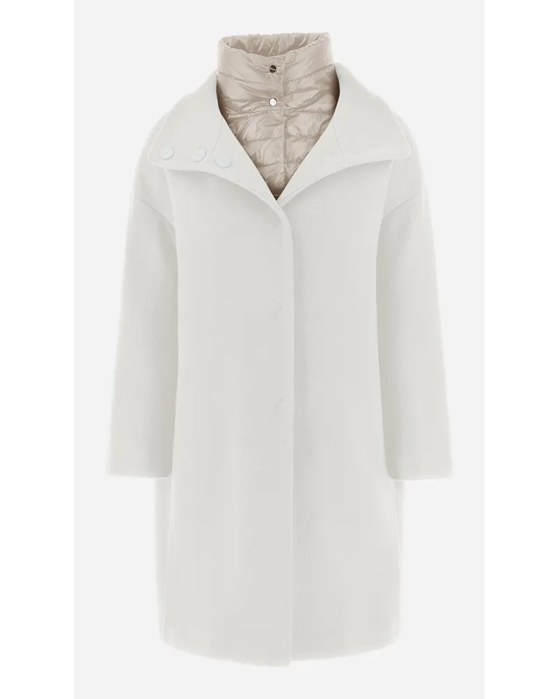 Herno Cappotto Resort In New Modern Double E Nylon Ultralight Chantilly