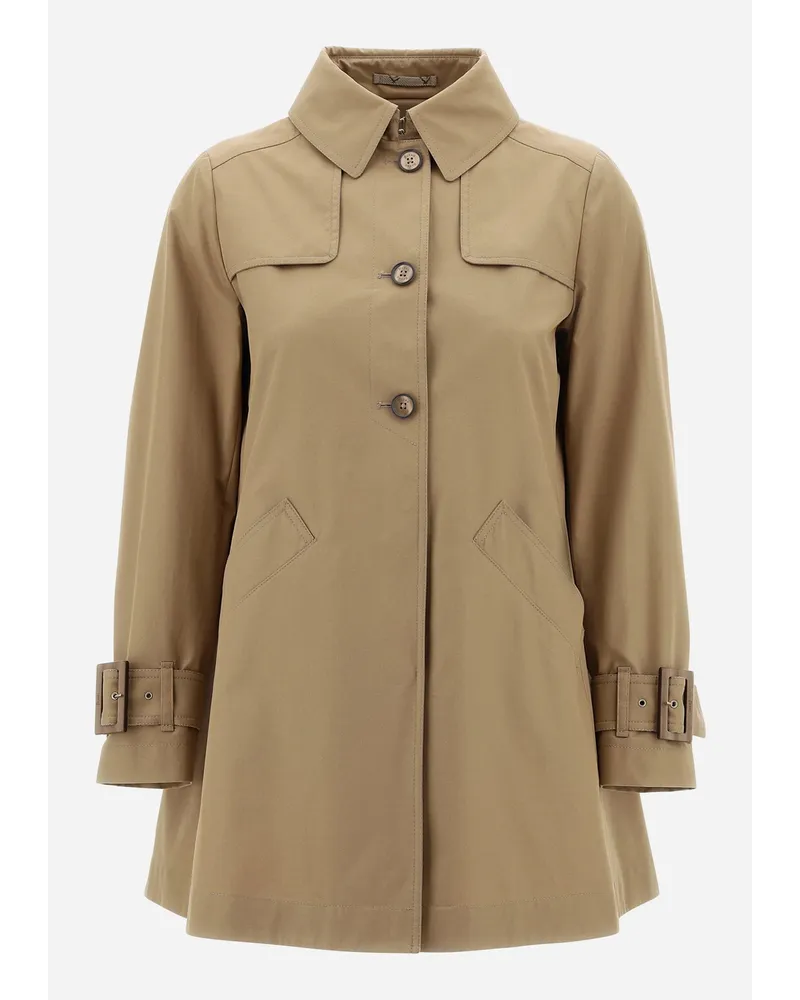 Herno Trench In Delon E Monogram Sabbia
