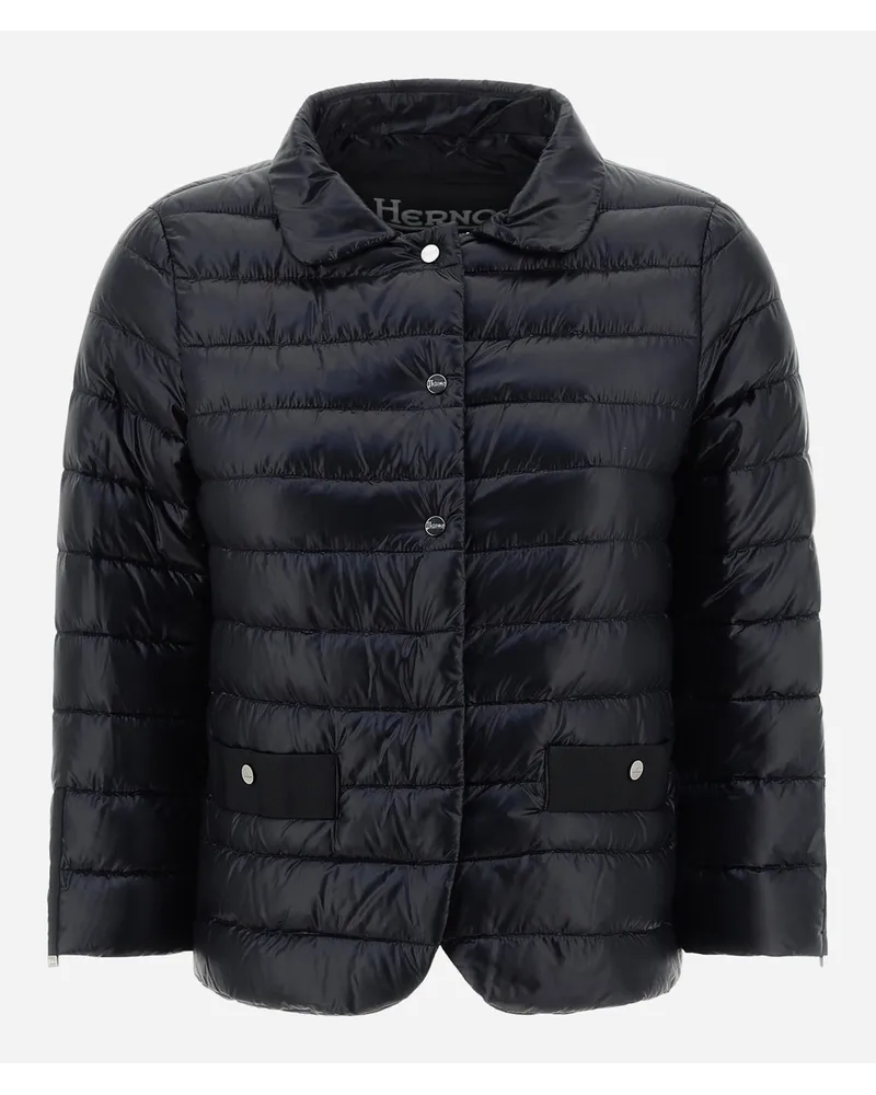 Herno Giacca In Nylon Ultralight Nero
