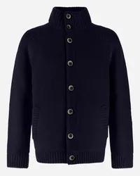 Herno Bomber Resort In Infinity Wool Blu