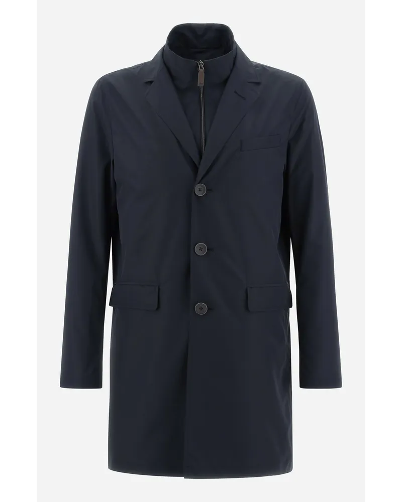 Herno Impermeabile In Byron Blu