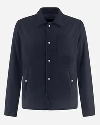 Herno Camicia In Ecoage Blu