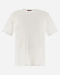 Herno T-shirt Resort In Basic Cotton Bianco