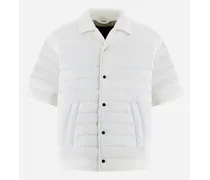 Camicia Imbottita In 3d Ripstop - Uomo Shackets Bianco