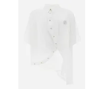 Camicia Globe In Eco Cotton Feel -  Camicie Bianco