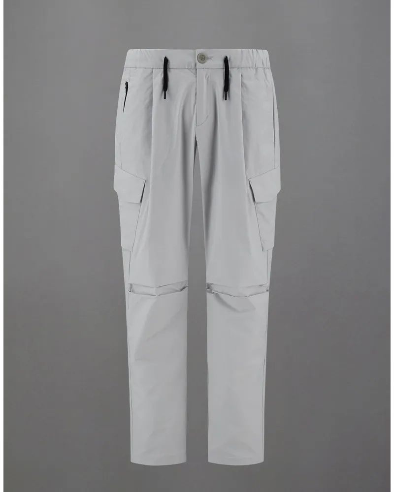 Herno Pantaloni Laminar In Nylon Dive Ghiaccio